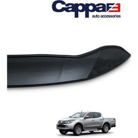 Resim Cappafe Mitsubishi L200 Ön Kaput Koruma Rüzgarlık 4Mm Abs 15-1 
