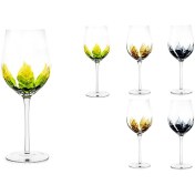 Resim Mikasa Moor P342.101319 Yaprak Dek 6'lı Kırmızı Şarap Kadehi 572ml 