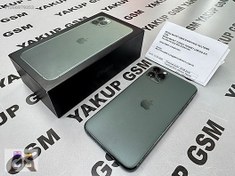 Resim Apple iPhone 11 Pro Max İkinci El TR | 64 GB | Yeşil İkinci El İPHONE 11 PRO MAX YEŞİL HATASIZ FATURALI PİL 83 3 AY GARANTİLİ