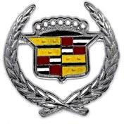 Resim BsElektronik Etiketçilere Cadillac Metal Döküm Arma 6.5 Cm Boyunda (461357322) 