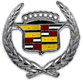 Resim BsElektronik Etiketçilere Cadillac Metal Döküm Arma 6.5 Cm Boyunda (461357322) 