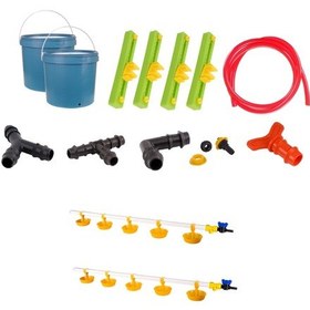 Resim TavPet Nipel Suluk Seti Montaj Aparatlı 40 Lt Depolu (Set/80) 