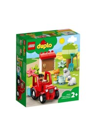Resim LEGO® Duplo 10950 Town Kasabası Traktörü ve Hayvan Bakımı 27 Parça 
