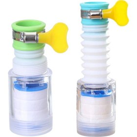 Resim Su Tasarruflu Musluk Başlığı 360 Döner Filtreli 1 