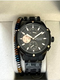 Resim Ferrucci Fcf070238 Spor Şık Çelik Fonksiyonlu Erkek Kol Saat 