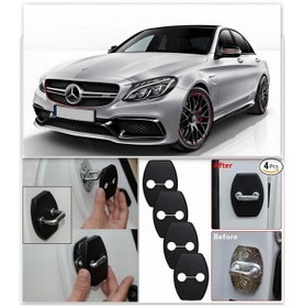 Resim Mercedes C W205 Amg Kilit Koruyucu Kapak Takımı Ücretsiz Kargo (398779385) 