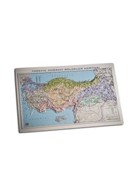 Resim Gürbüz Kabartmalı Türkiye Coğrafi Bölgeler Haritası 35X50 