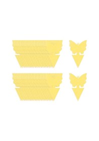 Resim Yaleker 50'li Yapışkan Böcek Tuzağı - İç/dış Kullanım İçin Çift Taraflı Sarı Sinek Yapışkanı 