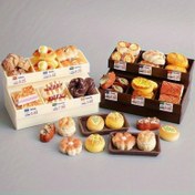 Resim 10 Mini Sevimli Süpermarket Ekmek Rafları Seti, Çeşitli Stillerde, Bebek Evi Dekor Koleksiyonu için Uygun, Halloween, Noel, Paskalya, Parti Hediyeleri, Yaratıcı Ödül Sergisi - Mikro Peyzaj Festival Süslemesi için Mükemmel 