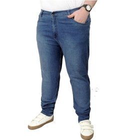 Resim Mode Xl Büyük Beden Erkek Pantolon Kot 21920 Mavi 001 
