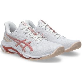 Resim Asics Netburner Ballıstıc Ff 4 Kadın White/morganite Voleybol Ayakkabısı 1052a083-103 White/morganite 