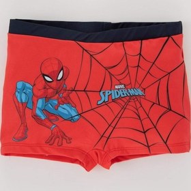 Resim Defacto Erkek Bebek Marvel Spiderman Deniz Şortu Z6770A223HSRD93 Kırmızı 