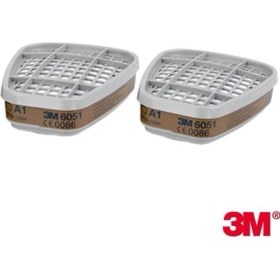 Resim 3m 6051 A1 Organik Gaz Buhar Filtresi 