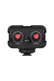 Resim Andoer WS-VS Çift Kanallı Mikrofon Ses Mikseri 