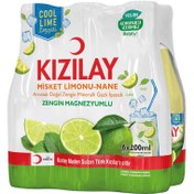 Resim Kızılay Cool Lime Maden Suyu 6x200 ml 