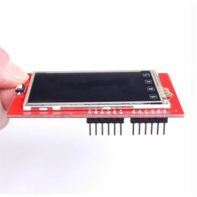 Resim Genel Markalar 2.4 Inch 320x240 Tft Lcd Shield Resiztif Dokunmatik Microsd Soket Reset Butonu 18bit 262k Renk 