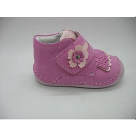 Resim Sanbe 00104 Deri Ortopedik Kız Çocuk Ayakkabı 19-22 Pembe 