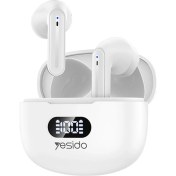 Resim Yesido TWS19 Aktif Gürültü Engelleyici Özellikli Dijital Şarj Göstergeli Bt 5.3 Kablosuz Bluetooth Kulaklık Ios ve Android Uyumlu 