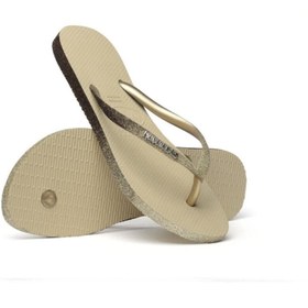 Resim Havaianas Kadın Bej Düz Topuklu Terlik 