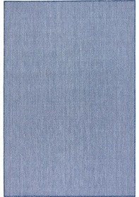 Resim Koza Halı Fresco Ekru Lacivert İskandinav Jüt Yıkanabilir Halı Kilim Balkon Ekru - Lacivert 