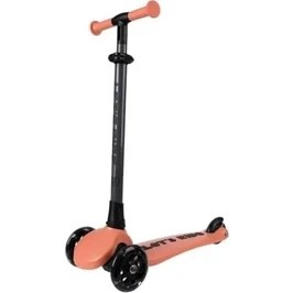 Resim Mabeyn Let's Be Child Let's Ride 3 Tekerlekli Katlanabilir Işıklı Scooter Somon 