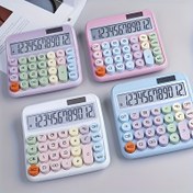Resim 1 adet Dopamine Güneş Enerjili Hesap Makinesi - Etkili Hesaplamalar İçin Tasarlanmış Şık Ofis Hesap Makinesi. 