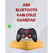 Resim Ergonomik Tasarımlı Kablosuz Bluetooth Gamepad Titreşimli 