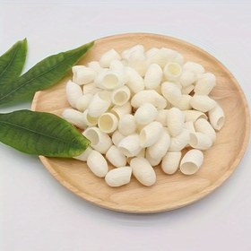 Resim 20 Adet A7 Taze Doğal Top Kozaları - Nazik Peeling & Masaj için Paslanmaz Çelik Yüz Temizleme Topları, Parfümsüz Cilt Bakım Aracı, Pil Gerektirmez, Sağlıklı Cilt Bakımı için Pürüzsüz Beyaz Küresel Tasarım, Peeling Yüz Scrub 