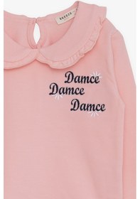 Resim Breeze Kız Çocuk Sweatshirt Bebe Yaka 1.5-5 Yaş, Pembe 