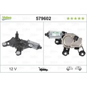 Resim Valeo 579602 Silecek Motoru Arka 4F9955711 4F9955711A 4F9955711B 