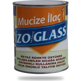 Resim İzo White Glass Beyaz Mucize İlaç Solvent Bazlı Dış Cephe Yalıtım Örtüsü 2.5 Kg 