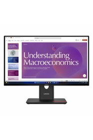 Resim Lenovo Thinkvision T24d-40 64b9gat1tk 23.8" 120hz 4ms Hdmı+dp+usb-c+rj45 Fullhd Ips Pivot Vesa Monitör 