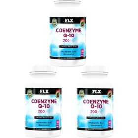 Resim Coenzyme Q-10 200 Mg Hyaluronik Asit Resveratrol 180 Tabletx 3 Kutu 