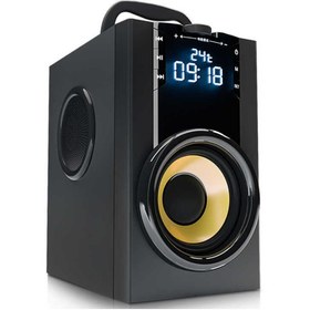 Resim Soaiy Sa-q32s Taşınabilir Kablosuz Bluetooth Hoparlör Party Speaker - Çift Mikrofonlu - Kumandalı 