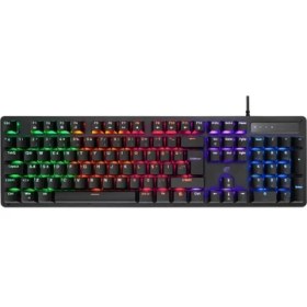 Resim Acer Emachines, EAK104, Siyah, USB Kablolu, Rgb Backlight, Red Switch, Mekanik, Türkçe Q, 104 Tuşlu, Gaming Klavye 