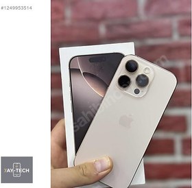 Resim Apple iPhone 16 Pro İkinci El YD | 128 GB | Çöl Titanyum 