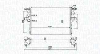 Resim MOTOR RADYATORU IVECO DAILY V VI / DAILY CITYS / DAILY LINE 11> 