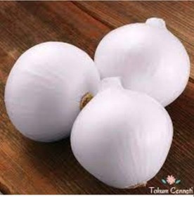 Resim 200 Adet Tohum Tatlı Beyaz Kuru Soğan Tohumu Yeni Mahsul Beyaz So 
