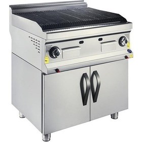 Resim Karacasan Endüstriyel 900 Seri Dolaplı Doğalgazlı Sulu Sistem Izgara Krcs.ızdsdg.890 