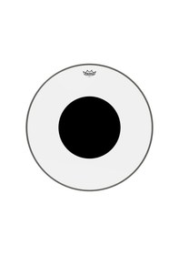 Resim Remo Cs-0314-10 Controlled Sound Clear Black Dot 14" Efsanevi Rock Trampet Tonu 