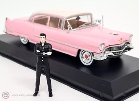 Resim 1:43 Greenlight 1955 Cadillac Fleetwood Series 60 ve Elvis Presley Figür 