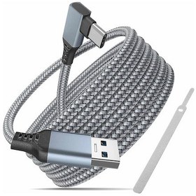 Resim Cosmostech Meta Quest Sanal Gerçeklik Gözlüğü İçin Link Kablosu 1/2/3/pro/pico Uyumlu 3.2 Hızlı Data Kablosu 5m G 