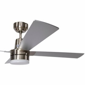 Resim E&D Collection alsanfan makina mühendislik san. tic. a.ş. Pilot Gri Aydınlatmalı Uzaktan Kumandalı Tavan Vantilatör 