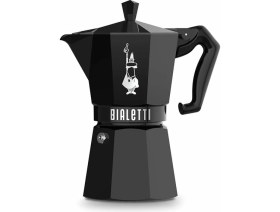 Resim Hype Store - Exclusive: 6 Cups Ocak Üstü Espresso Pişirici - 270ML - Siyah Renk - Alüminyum Gövde - Patentli Gü 
