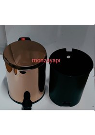 Resim Primanova Cigo Pedallı Çöp Kovası 6lt Roz 