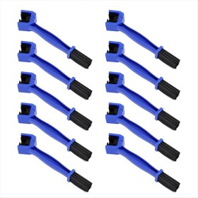 Resim Glimmerven Mavi Motosiklet ve Bisiklet Zinciri Fırçaları Bisiklet Temizleme Zinciri Fırçaları (Yurt Dışından) 