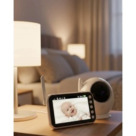 Resim Calperia Enerji Tasarruflu Bebek Izleme Kamerası Gece Görüşlü 