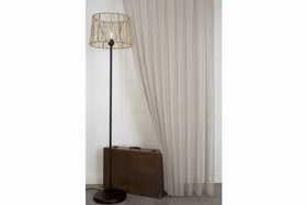 Resim MASSARELLİ ÇİZGİLİ TÜL AÇIK KAHVE 1-3 SIK PİLE 250X260 