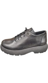 Resim Mammamia D23Ka-6170 Kalın Taban Oxford Deri Kadın Ayakkabı 