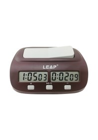 Resim Profesyonel Dijital Satranç Saati Geri Sayım Satranç Zamanlayıcısı Alarmlı Elektronik Tahta Oyunu Bonus Yarışması Master Turnuvası 